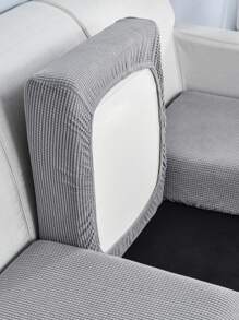 1 PC Sofa Polyester Đệm Ghế, Màu Xám Co Giãn Ghế Sofa Đệm Cho Phòng Khách - Màu Xám nhạt - Xem 2