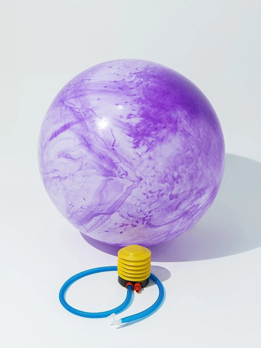 大理石紋樣式瑜伽球 - 彩色 - 查看 1
