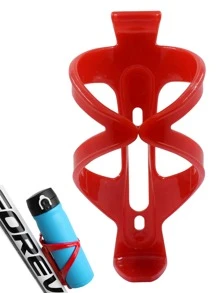 bicicleta Botella de agua Soporte - Rojo - Ver 1