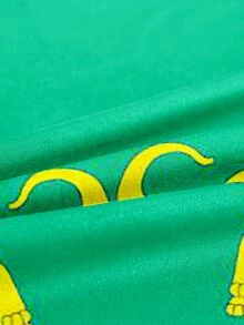 3pcs/set Elephant Pattern Duvet Cover Set(1 Duvet Cover & 2 Pillowcase), Modern Polyester Bedding Set For All Season - Multicolor - View 5