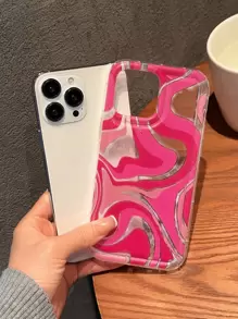 Colorblock TPU Anti-fall Phone Case - Multicolor - View 2