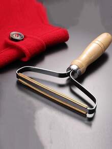 1入組木頭寵物除毛刷