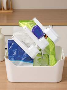 1pc PP Sealing Clip, Modern White Sealing Clip For Home, Kitchen - White - View 7