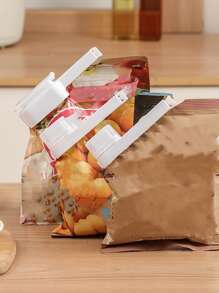 1pc PP Sealing Clip, Modern White Sealing Clip For Home, Kitchen - White - View 9