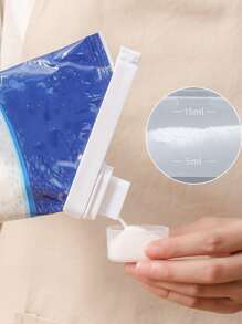 1pc PP Sealing Clip, Modern White Sealing Clip For Home, Kitchen - White - View 10