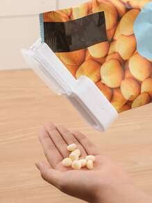 1pc PP Sealing Clip, Modern White Sealing Clip For Home, Kitchen - White - View 11