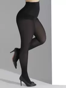 Quần tất tối giản chắc chắn - màu đen - Xem 1