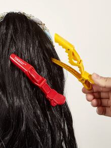 6pcs Salon Professional Hair Clip,Professional Alligator Hair Clips, Hair Styling Clips Sectioning Clips of Hair Salon - Multicolor - View 2