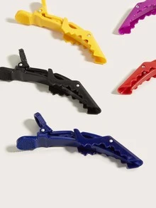 6pcs Salon Professional Hair Clip,Professional Alligator Hair Clips, Hair Styling Clips Sectioning Clips of Hair Salon - Multicolor - View 3