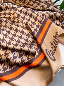 Khăn hoa văn Houndstooth - Nhiều màu - Xem 5