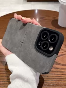 1入防墜手機殼,tpu紋理,ekg相機保護,適用於iphone 11/12/13/14/12promax/13promax/14promax/samsung A32/a12/s22u1/a53/s20fe - 灰色 - 查看 4