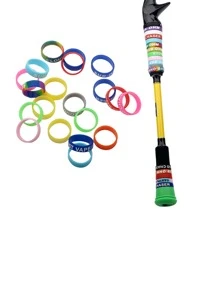 20pcs Random Silicone Fishing Rod Decoration Ring - Multicolor - View 2