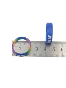 20pcs Random Silicone Fishing Rod Decoration Ring - Multicolor - View 3