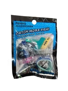 20pcs Random Silicone Fishing Rod Decoration Ring - Multicolor - View 12