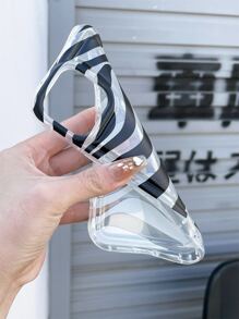 Vỏ điện thoại sọc - màu đen - Xem 2