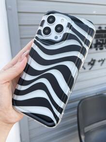 Vỏ điện thoại sọc - màu đen - Xem 4