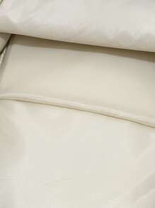 女孩背包中學學生書包,校園背包,旅行包 - 米色 - 查看 4