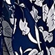 Blue and White
