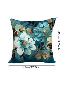 1 Họa Tiết Hoa Đệm Mà Không Cần Chất Độn, Vải Dệt Hiện Đại Trang Trí Ném Gối Cho Gia Đình - Nhiều màu - Xem 4