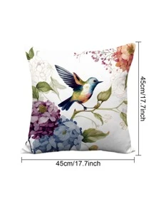 1 Chim & Họa Tiết Đệm Không Chất Độn, Vải Hiện Đại Trang Trí Ném Gối Cho Gia Đình - Nhiều màu - Xem 4