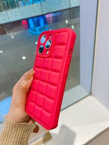 Vỏ điện thoại rắn - Màu Hồng Tươi - Xem 3