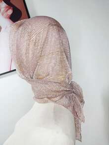 Graphic Print Bandana - Baby Pink - View 2