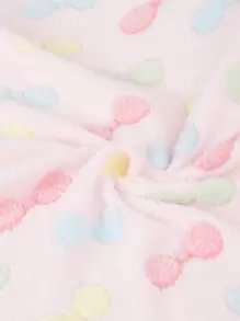 PETSIN 1pc Bow Jacquard Pet Blanket Puppy Keep Dog Bed Cat Bed Easy To Clean