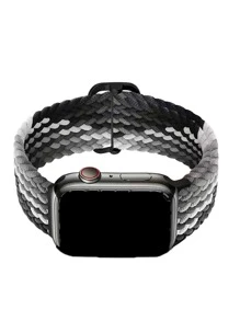 Dây đeo đồng hồ đàn hồi vòng nylon có thể điều chỉnh độ dài rộng 18mm20mm22mm tương thích - Nhiều màu - Xem 3