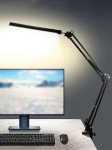 1 pièce Lampe de bureau pour domicile moderne Lampe de table pour commande tactile Lampe de bureau LED avec Veilleuse