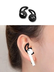 Bộ 4 dây chống thất lạc tai nghe Apple bằng silicon - màu đen - Xem 5