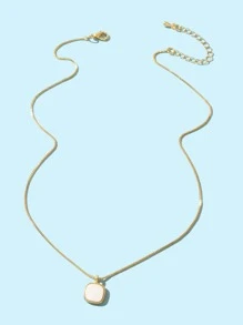 Mặt dây chuyền hình vuông - Vàng - Xem 2