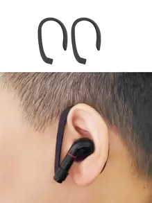 Bộ 4 dây chống thất lạc tai nghe Apple bằng silicon - màu đen - Xem 7