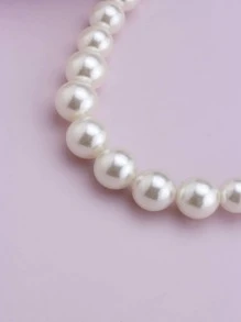 女孩珍珠串珠項鍊