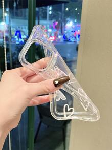 Ốp lưng điện thoại chống sốc in hình trái tim, phụ kiện điện thoại thời trang tương thích với Apple 11, 12, 13, 14, 15 Pro Max/13 Pro Max, XR, XS, 16, 16 Pro Max và A54 5G, A52, A14, A15, A12, S22, S21 Series, quà tặng ngày Valentine, phiên bản quốc tế, không phải phiên bản nội địa. - Nhiều màu - Xem 5