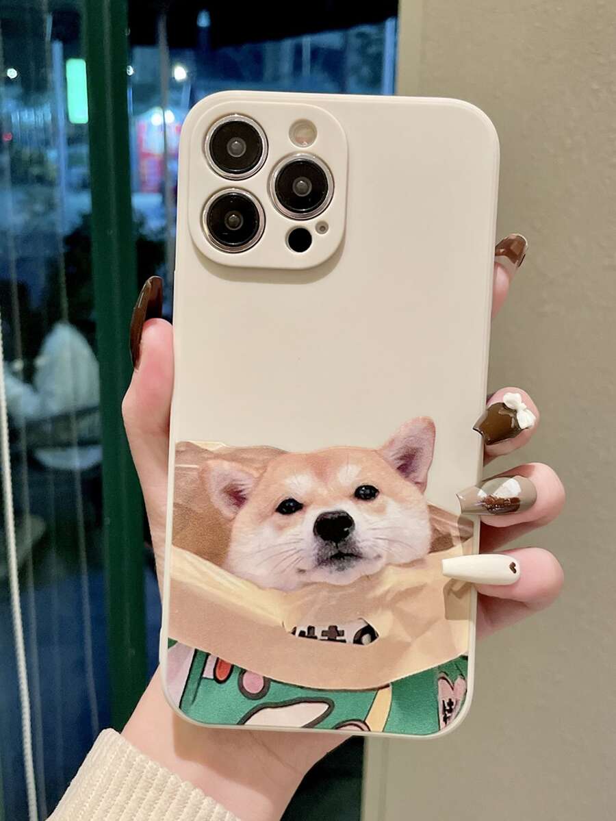 Etui na telefon z motywem psa - Wielokolorowe - Zobacz 1