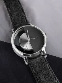 1 条 TOMI 男士简约时尚透视下半皮带，适合日常生活、节日、返校、万圣节 - 銀色 - 查看 5