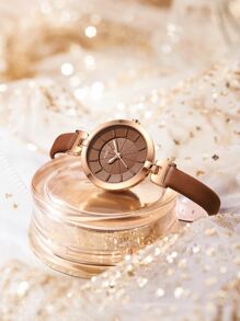REBIRTH Round Pointer Quartz Watch