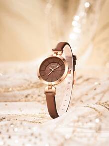 REBIRTH Round Pointer Quartz Watch