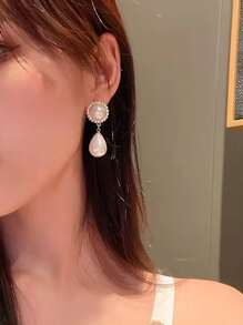 Water Drop Earrings - Multicolor - View 1