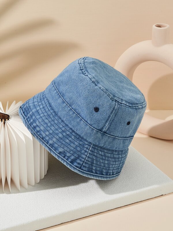 Solid Bucket Hat SHEIN UK