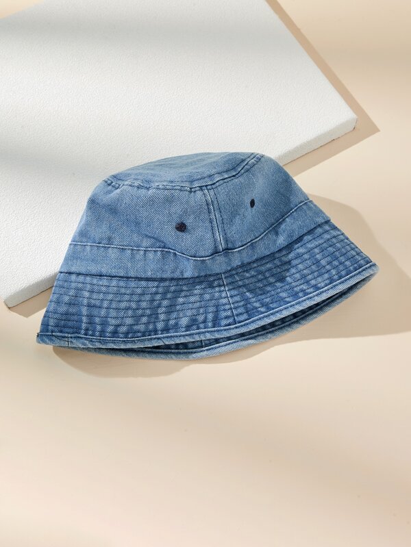 Solid Bucket Hat SHEIN UK