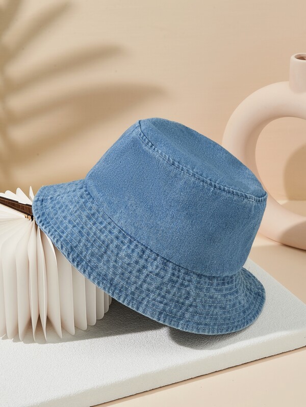 Solid Bucket Hat SHEIN UK