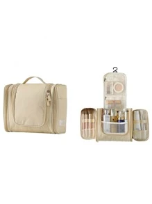 1 Túi Đựng Đồ Màu Be, Túi Đựng Đồ Du Lịch Chống Nước Polyester Cho Du Lịch - Màu be - Xem 2