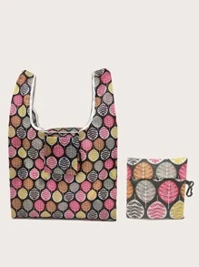 1 件，卡通图案可重复购物，适合家庭旅行、化妆、化妆品、度假收纳盒、大容量化妆品收纳盒化妆盒，适用于口红、刷子、护肤品、手机、硬币、小物品，适合家庭、礼物、度假和节日万圣节圣诞节多功能用途，波西米亚风 - 彩色 - 查看 8