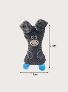 1pc Cartoon Graphic Random Pet Chew Toy - Multicolor - View 4