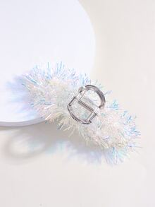 Tinsel Decor Hair Claw - Multicolor - View 2