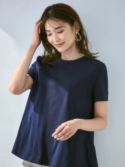 DAZY 單色圓領t恤