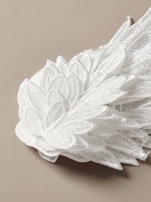 ROMWE Fairycore Kẹp tóc Boho - trắng - Xem 3