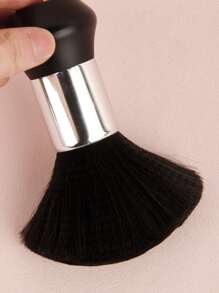 1 件装碎发刷颈掸子软碎发扫刷美发碎发清洁刷头发扫发理发店用美发工具 - 黑色 - 查看 3