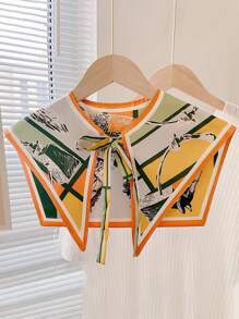 馬印花假領子 - 彩色 - 查看 4